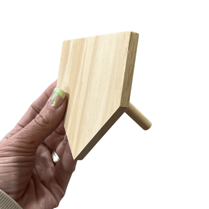 Wood House Shape Sign | Bulk Buy