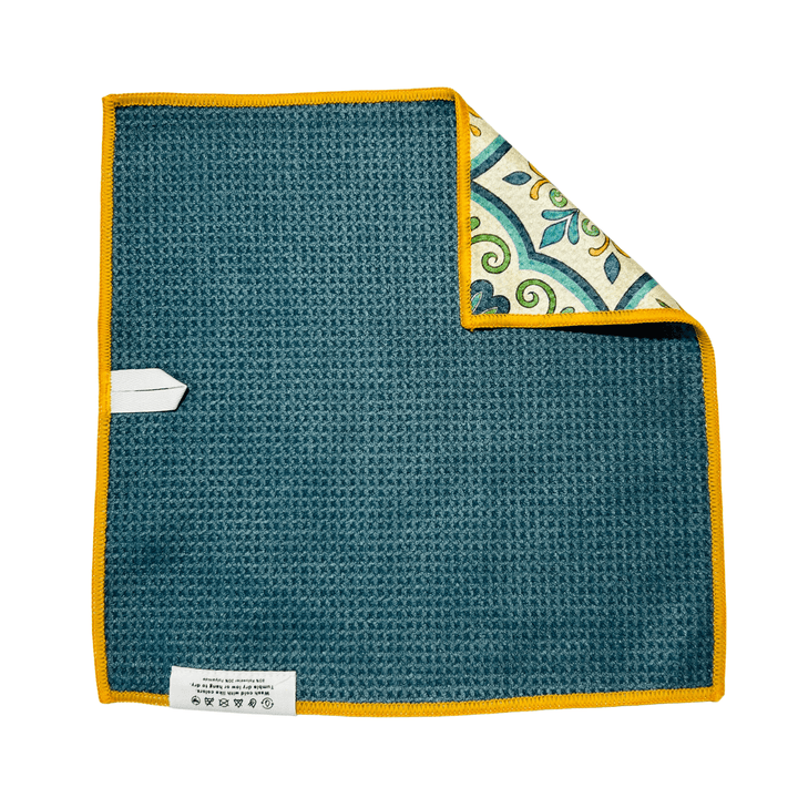 Turquoise Tile | Reversible Towel