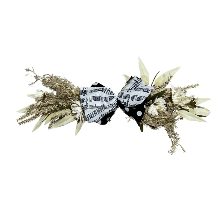 14" Musical Note Wreath Floral Accent | Bulk Buy