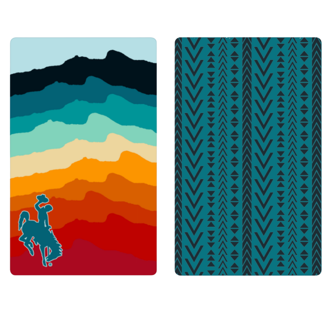 Wyoming Cowboy | Reversible Towel