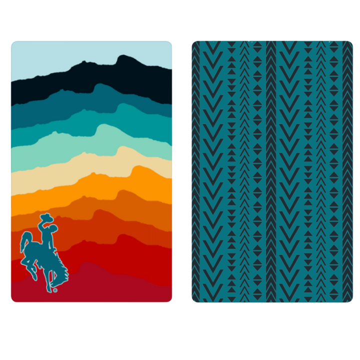 Wyoming Cowboy | Reversible Towel