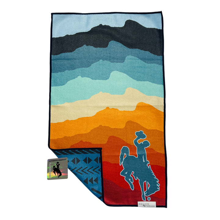 Wyoming Cowboy | Reversible Towel