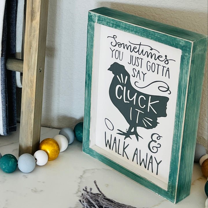 6 x 8 Frame Wood Sign | Bulk Buy