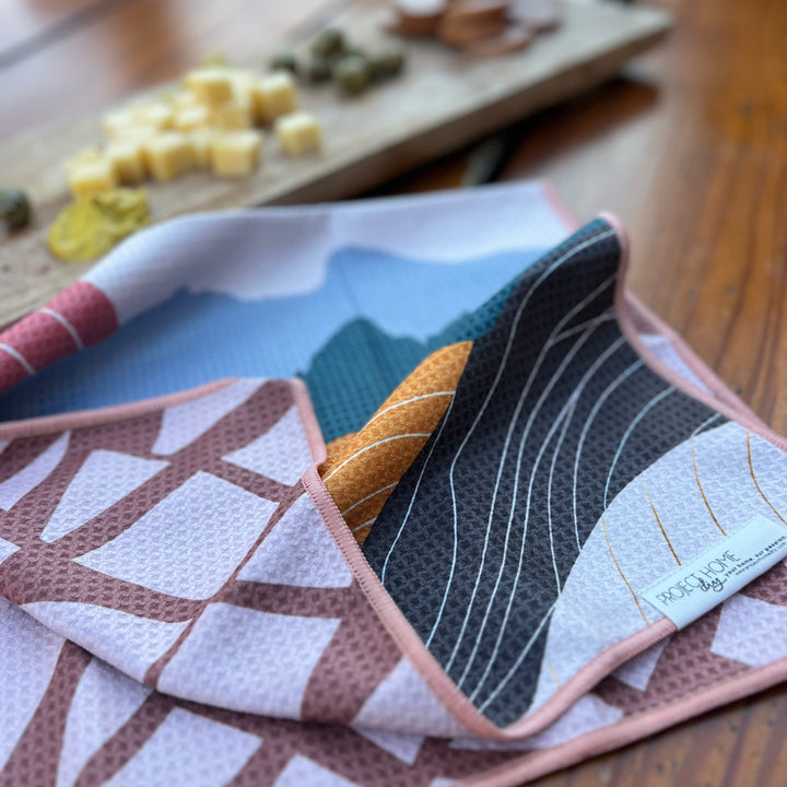 Wyoming Sunrise | Reversible Towel