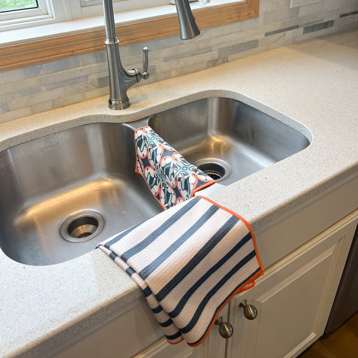 Timeless Tiles | Reversible Towel