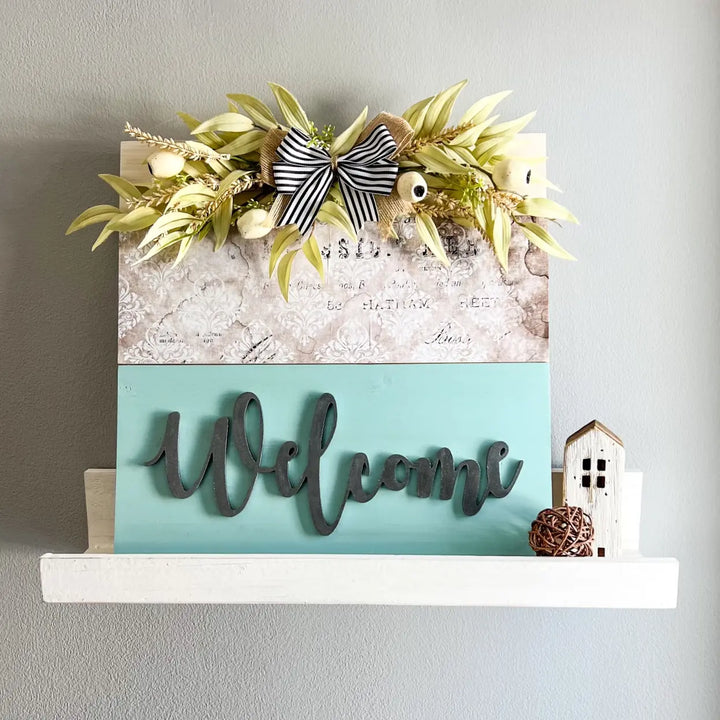 Seize the Door | Interchangeable Door Sign | Welcome ProjectHomeDIY