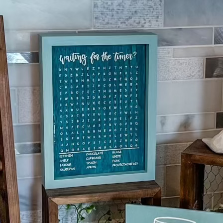 6 x 8 Frame Wood Sign Removable Backer | Bulk Buy