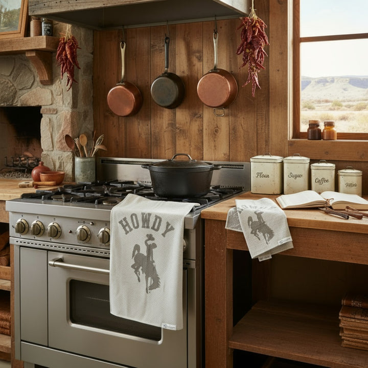 COMING SOON Howdy | Waffle Weave Microfiber Towels Kitchen & Bath