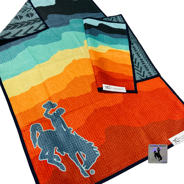 Wyoming Cowboy | Reversible Towel