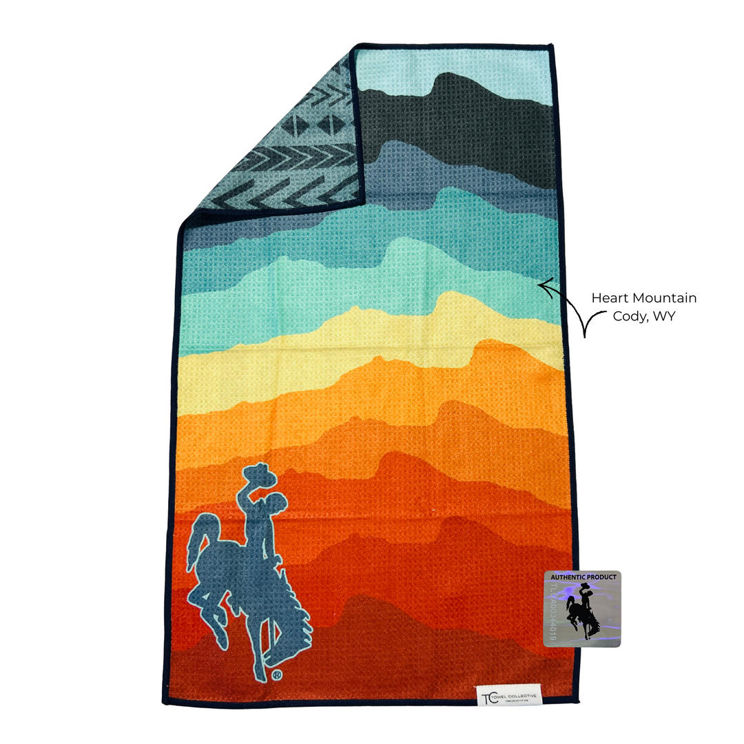 Wyoming Cowboy | Reversible Towel