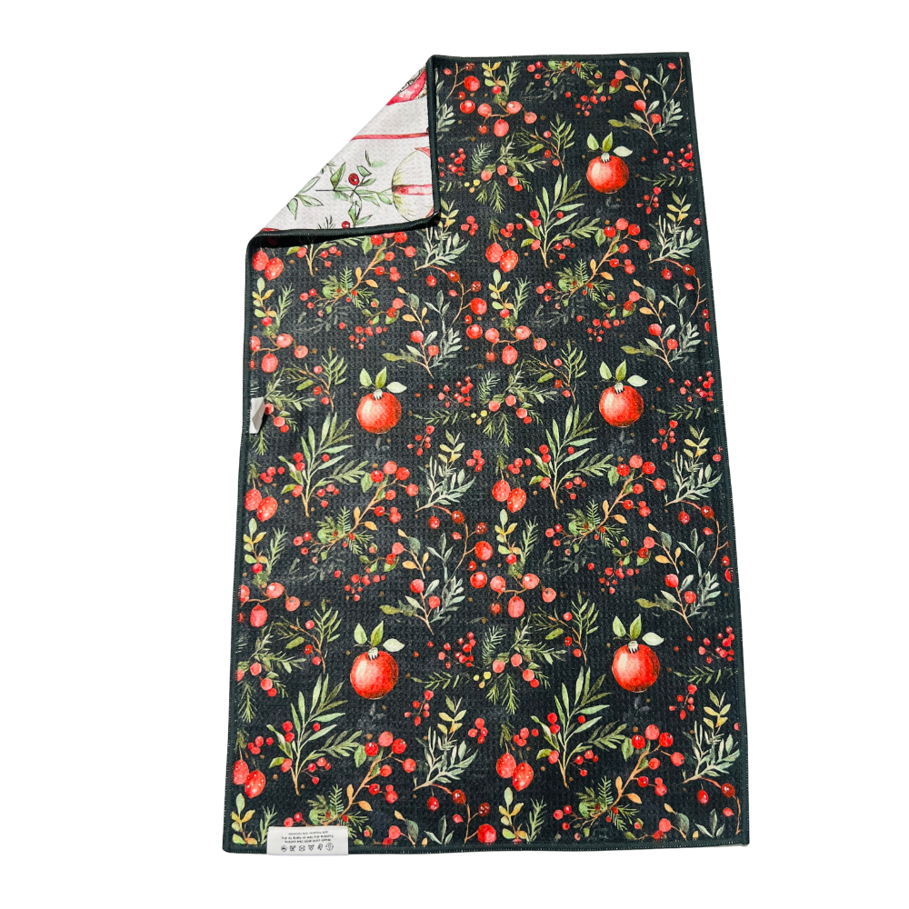 Berries & Bulbs | Reversible Towel (December Subscription)