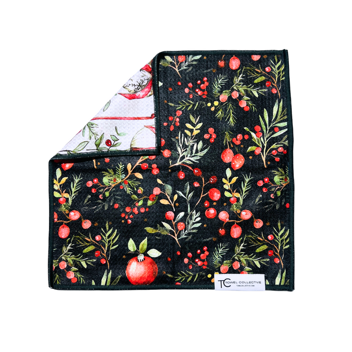 Berries & Bulbs | Reversible Towel (December Subscription)