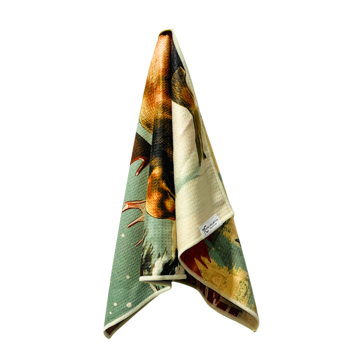 Moose't You Open Those? | Waffle Weave Microfiber Towels Kitchen & Bath Hand Towels Reversible Hand Towel | Towel Collective | Cody, WY