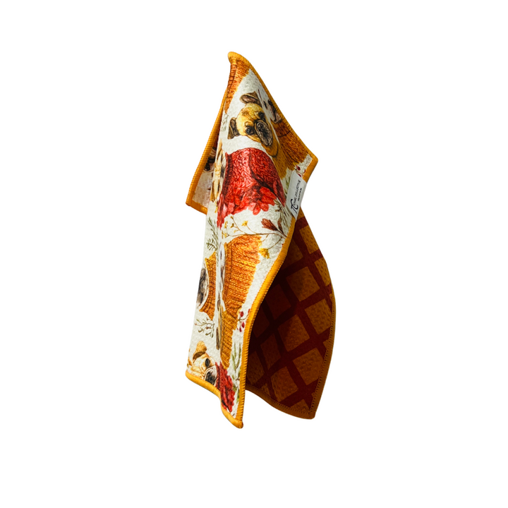 Autumn Pups | Reversible Towel