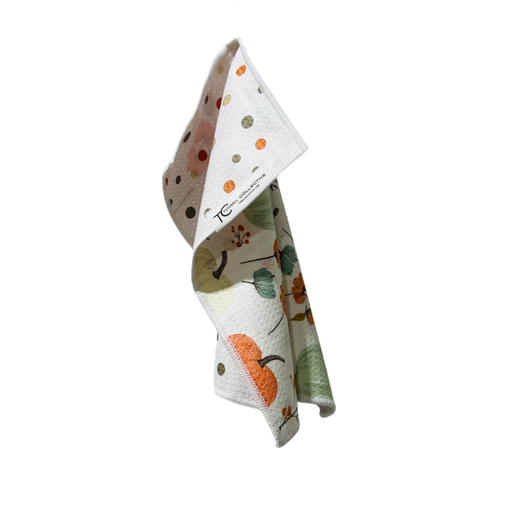 Pastel Pumpkin | Reversible Towel (September Subscription)