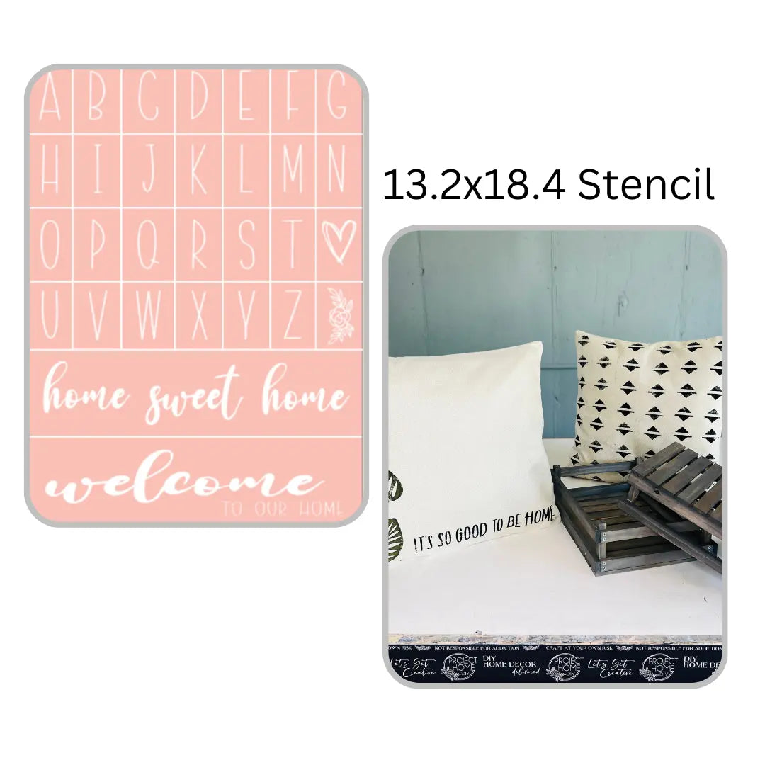 Reusable Mesh Stencil | Multiple Styles Project Home DIY