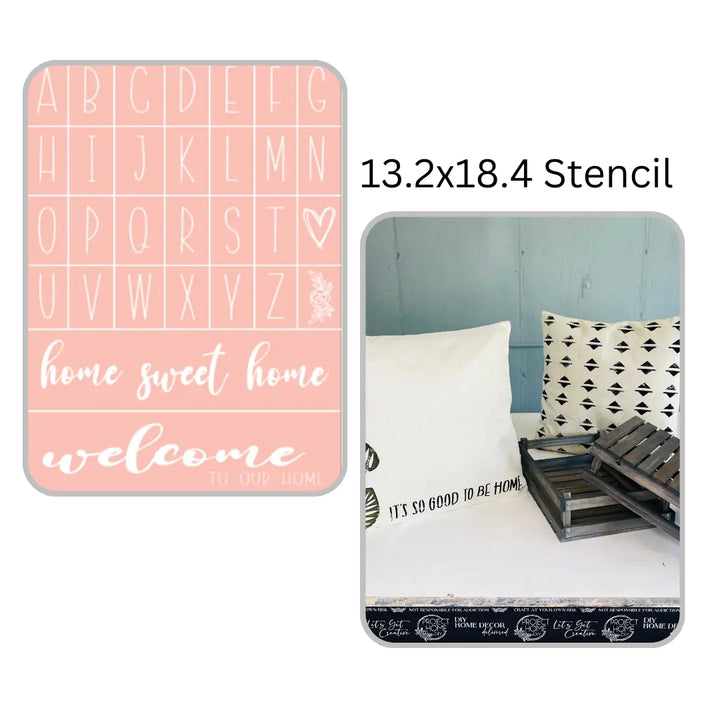 Reusable Mesh Stencil | Multiple Styles Project Home DIY