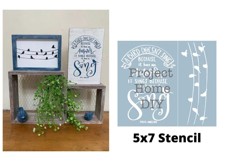 Reusable Mesh Stencil | Multiple Styles Project Home DIY