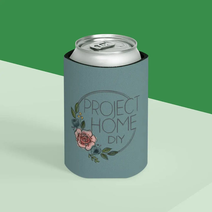 Floral Can Coozie Regular and Slim Printify