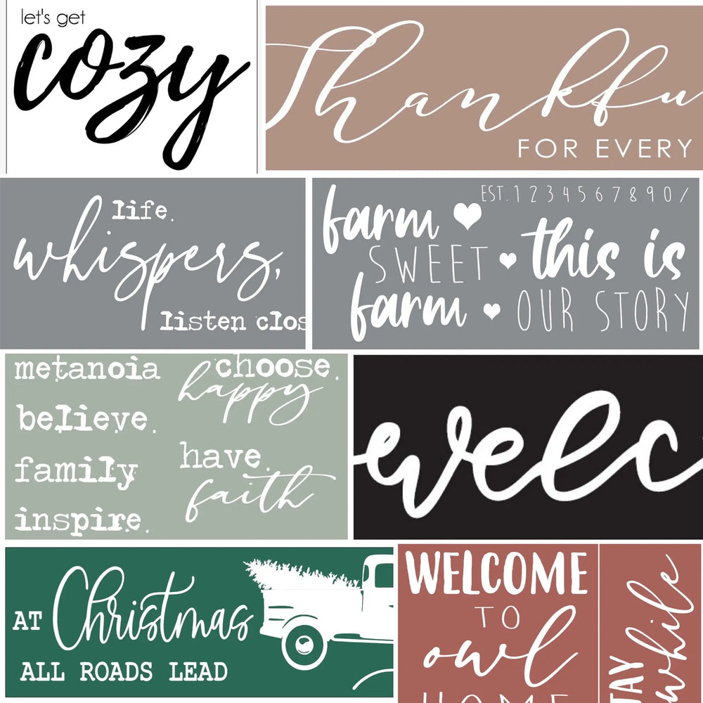 Reusable Mesh Stencil | Multiple Styles Project Home DIY