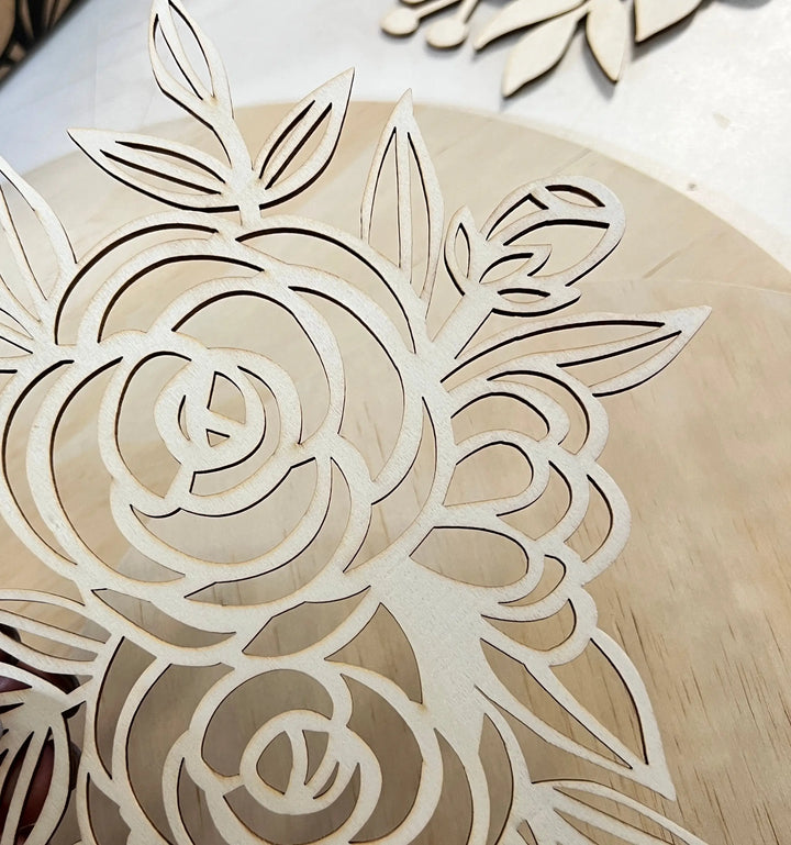 Humble & Kind Boho Wood Round Trio | DIY Round Wood Signs