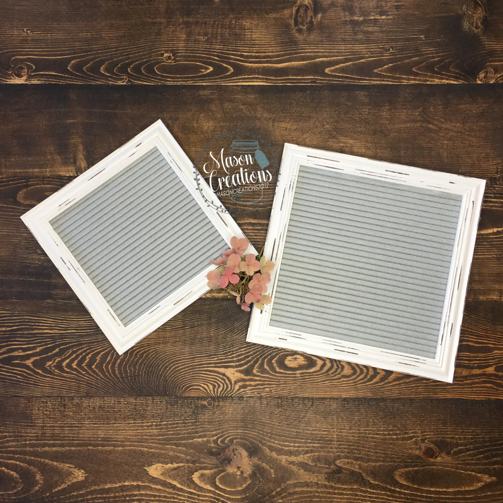 Felt Letter Board | Rustic Style | Farmhouse Decor || Project Home DIY
