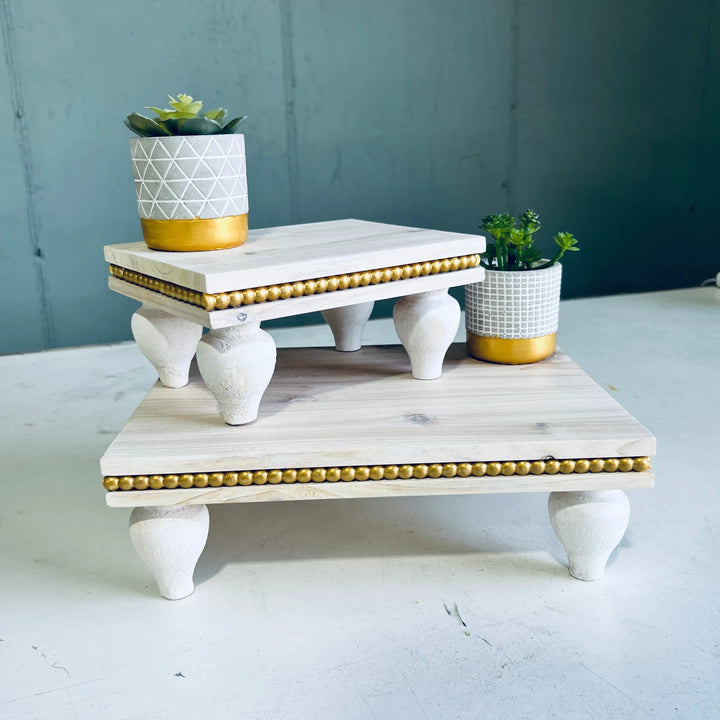 Rise to the Occasion | Succulent & Wood Riser Set