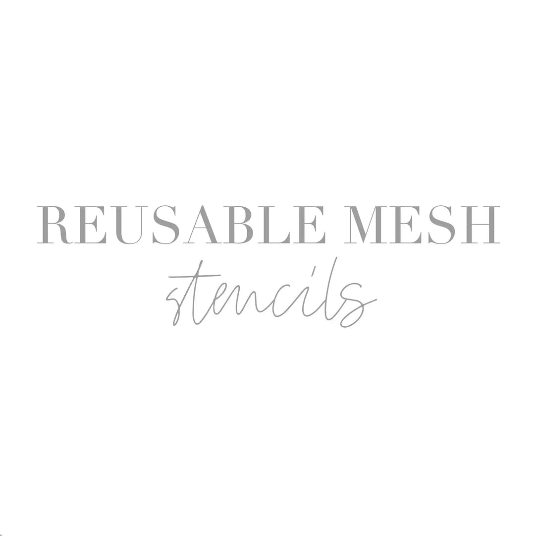 Reusable Mesh Stencil | Multiple Styles Project Home DIY