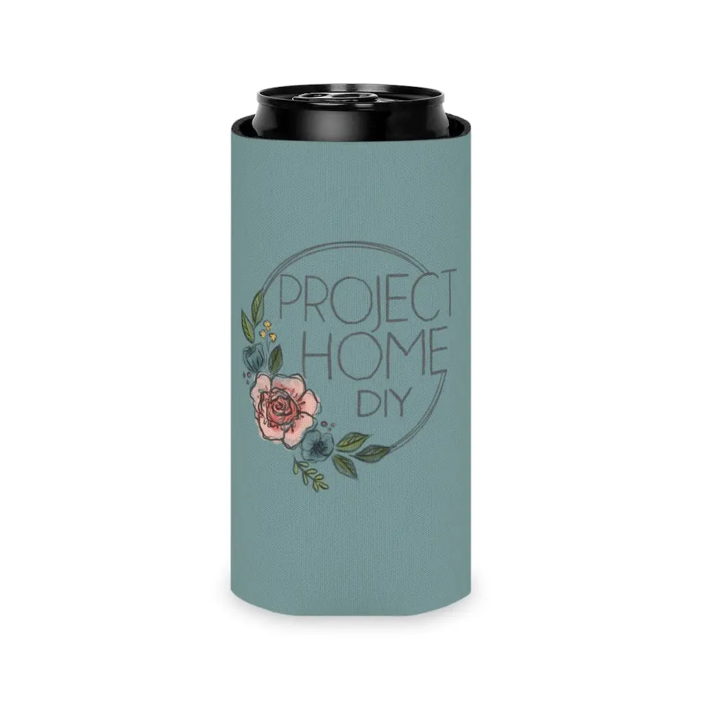 Floral Can Coozie Regular and Slim