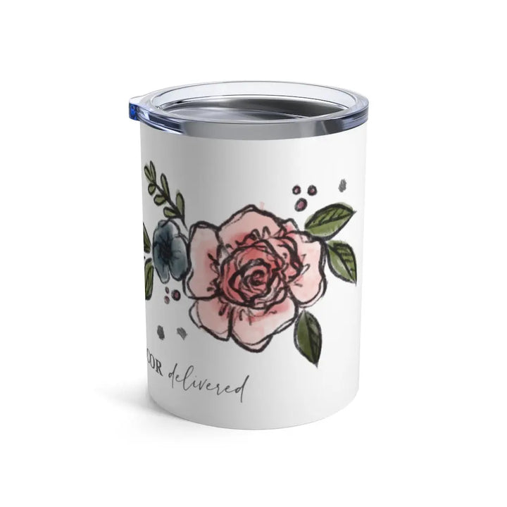 Floral Insulated Tumbler 10oz Printify